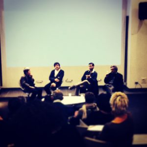 Table ronde : Danielle Maurel, Pascal Jourdana, Thibaut Gaudry et Patrick Coulon