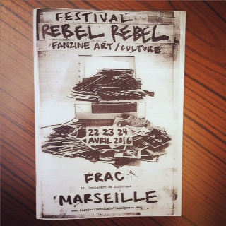 La fanzine-programme du festival Rebel Rebel